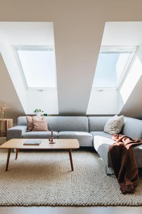 Beautiful Penthouse With An Ocean View In Bergen Apartment Bagian luar foto