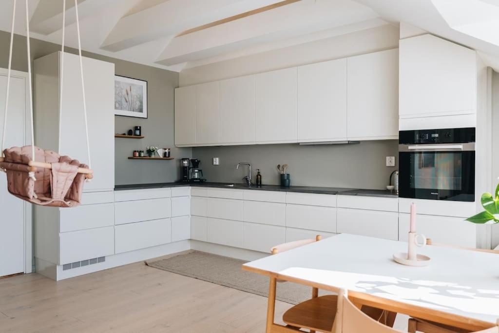 Beautiful Penthouse With An Ocean View In Bergen Apartment Bagian luar foto